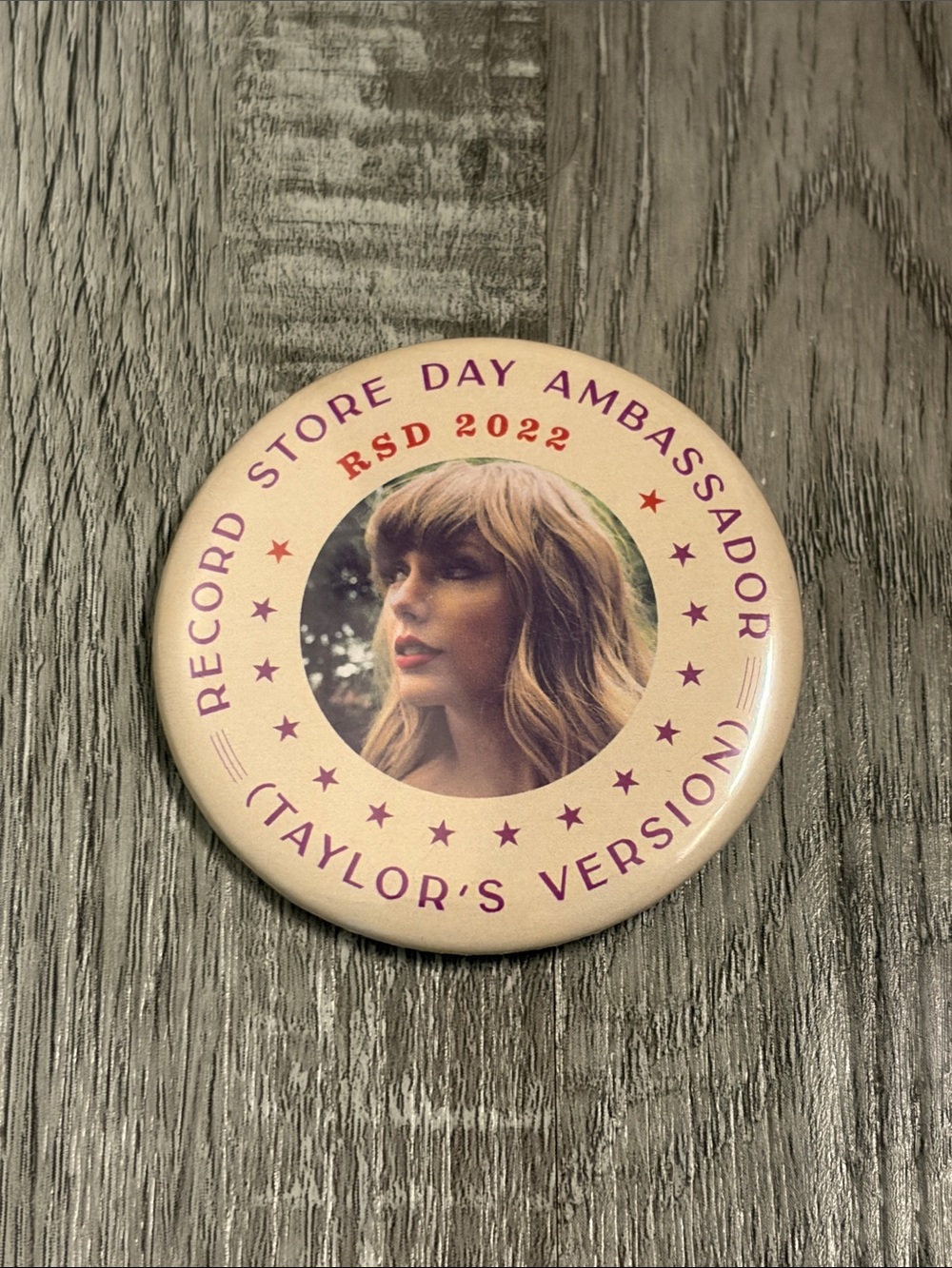 Taylor Swift Record Store Day Ambassador Pin (2022)